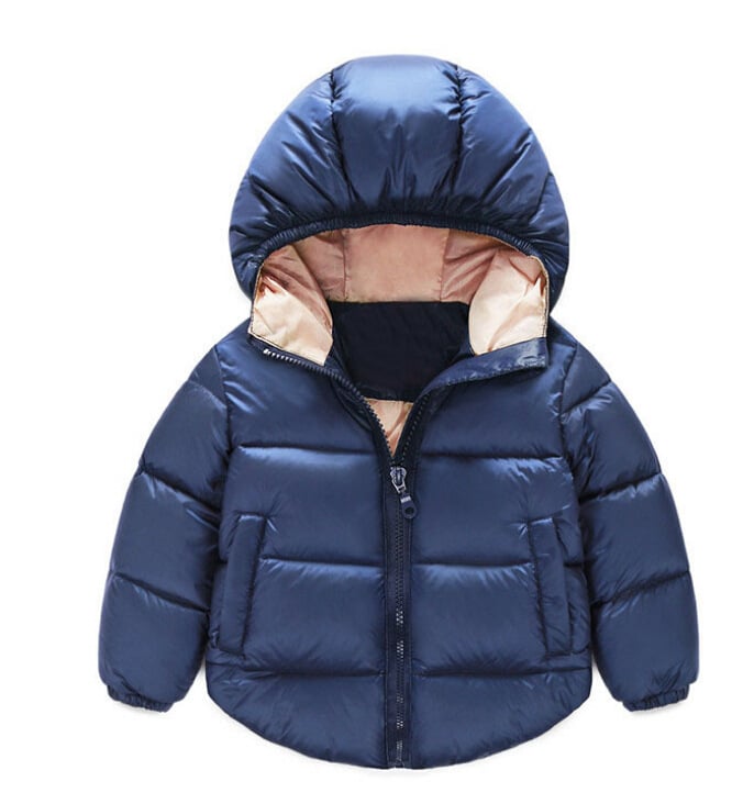 Kids Warm Hooded Puffer Jacket – Winter Collection