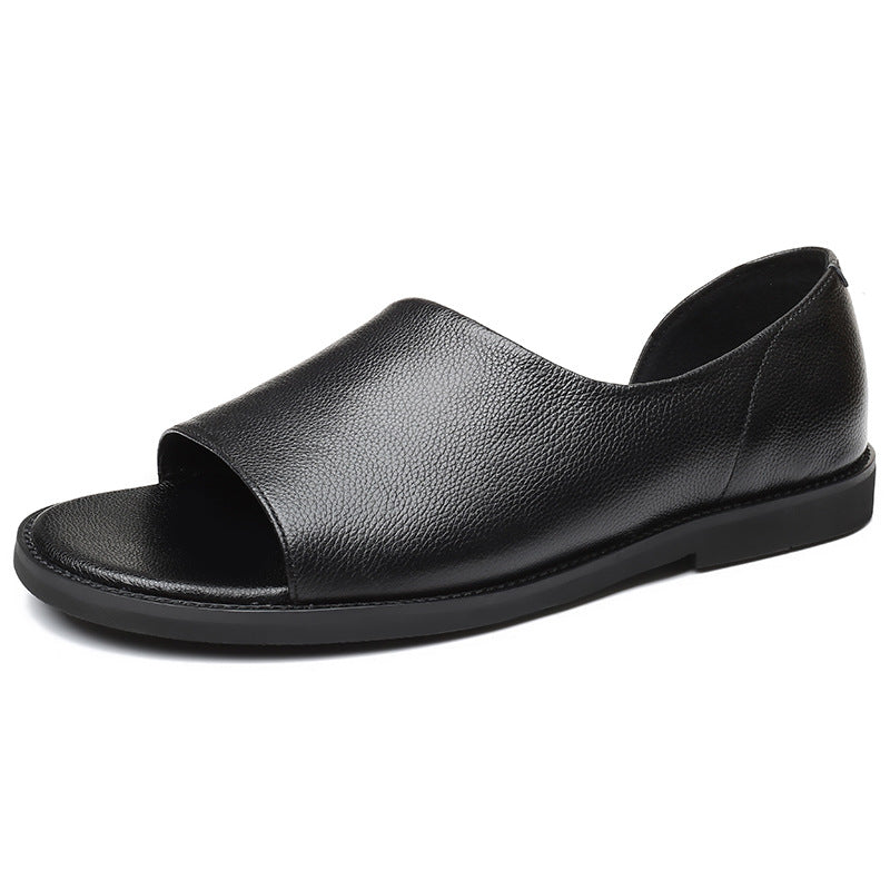 Men's Classic Leather Slide Sandals