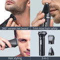 3-in-1 Cordless Grooming Trimmer USB Rechargeable