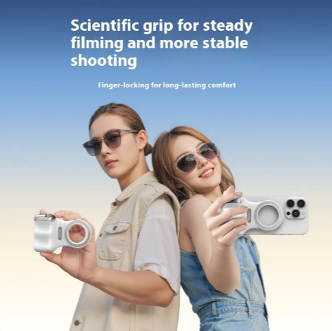 Magnetic Bluetooth Camera Grip