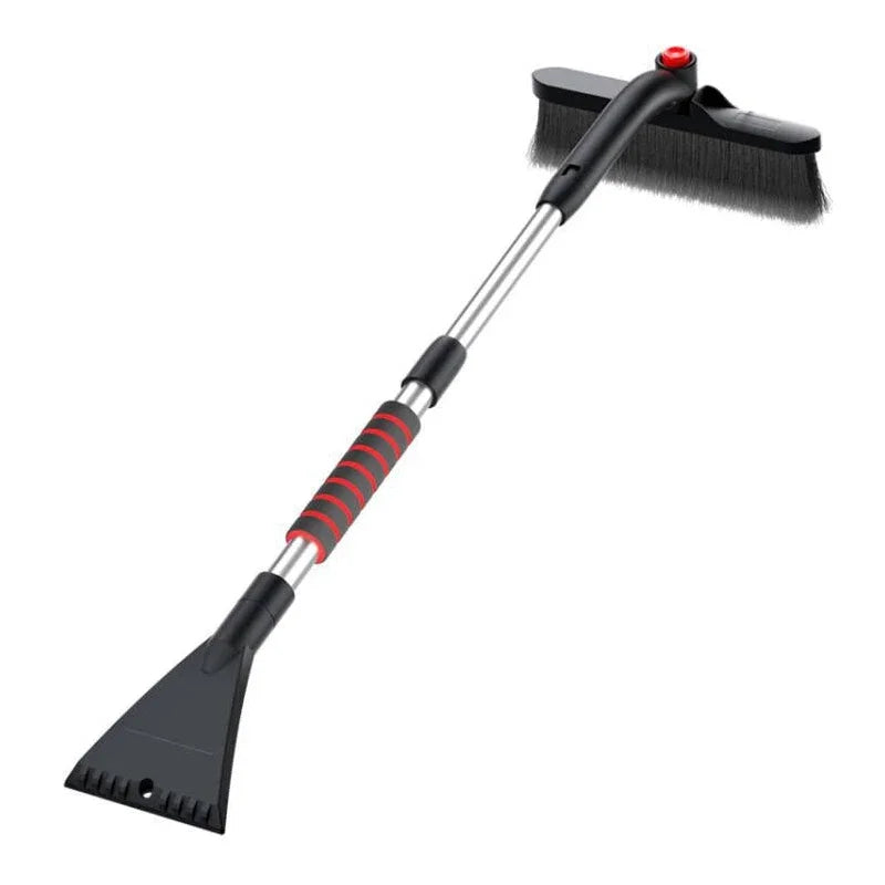 Extendable Car Snow Brush & Ice Scraper – Winter Windshield Snow Removal Tool
